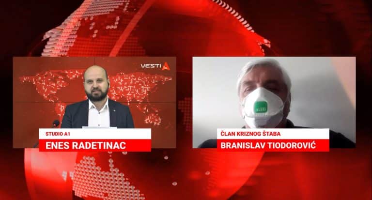 Tiodorović za A1: Sledeće nedelje moguća dozvola rada kafićima i organizatorima slavlja