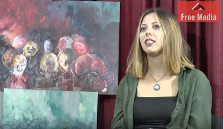O NJIMA ĆE SE TEK PRIČATI- Slikarka Dajana Petrović (VIDEO)