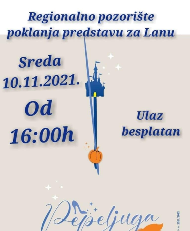 Humanitarna predstava za malu Lanu