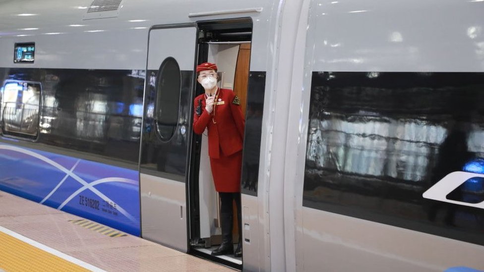 An intelligent bullet train designed for Beijing 2022 Winter Olympics