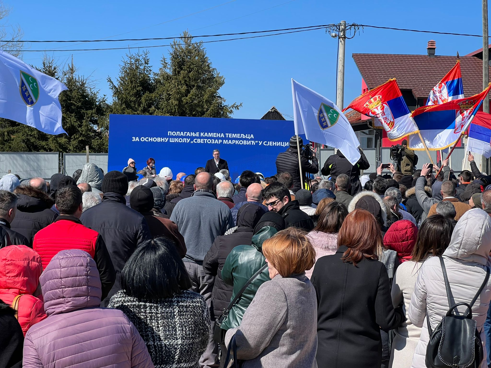 Vučić: Počela gradnja autoputa od Požege do Duge Poljane kraj Sjenice