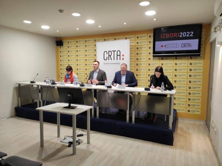 Istraživanje Crte: Izborna kampanja u lošijim uslovima nego ona iz 2020. godine