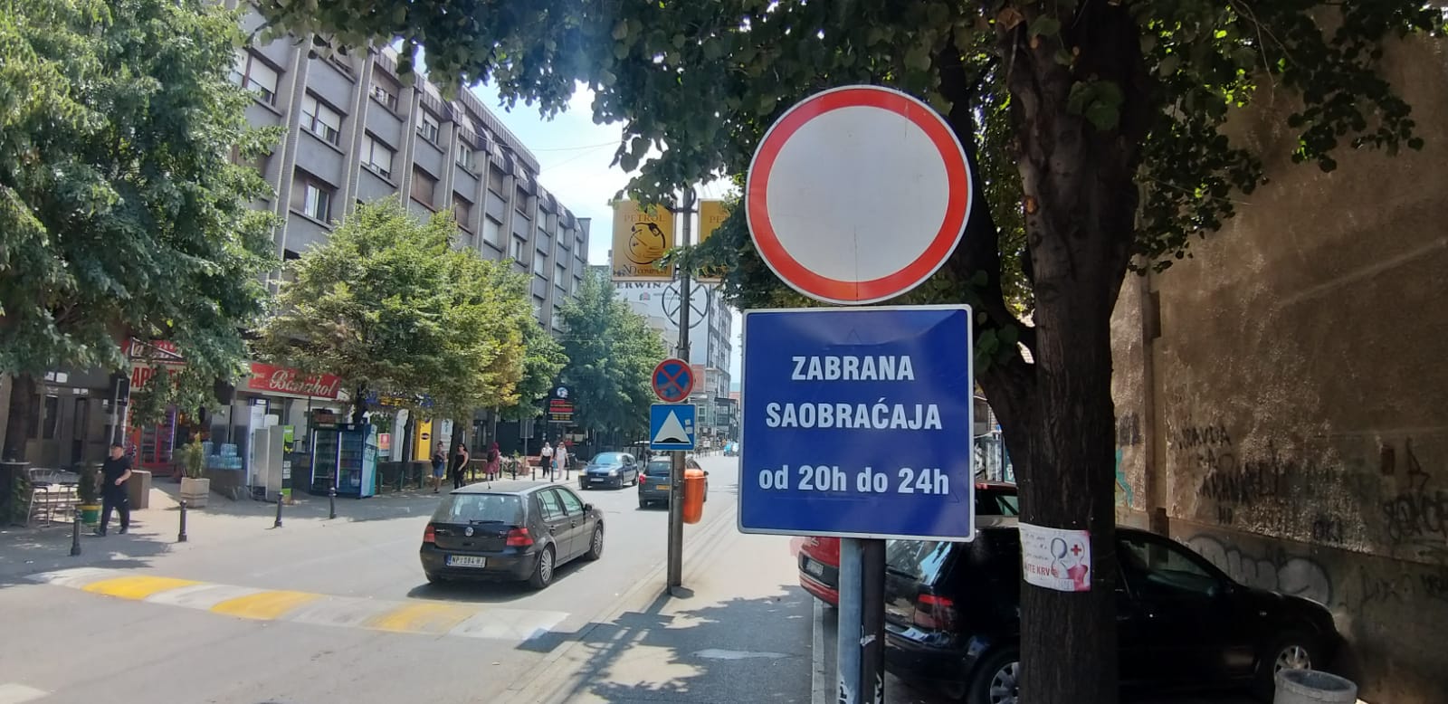 Pozitivne reakcije građana na zatvaranje ulice Stefana Nemanje (video)