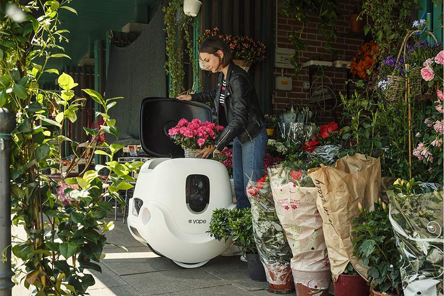 Poštare na milanskim ulicama će zameniti robot „Jape“