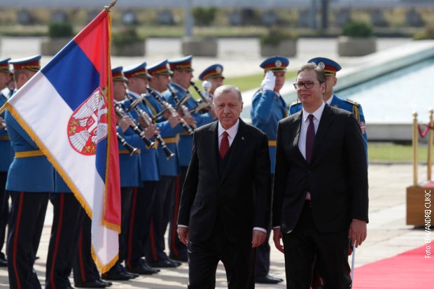 Erdogan stiže u dvodnevnu posetu Srbiji
