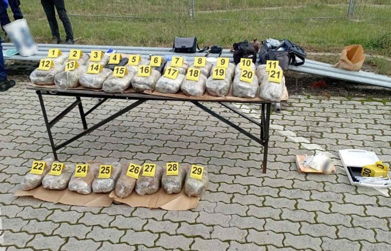 Na GP Preševo pronađeno oko 31,6 kg marihuane u kamionu