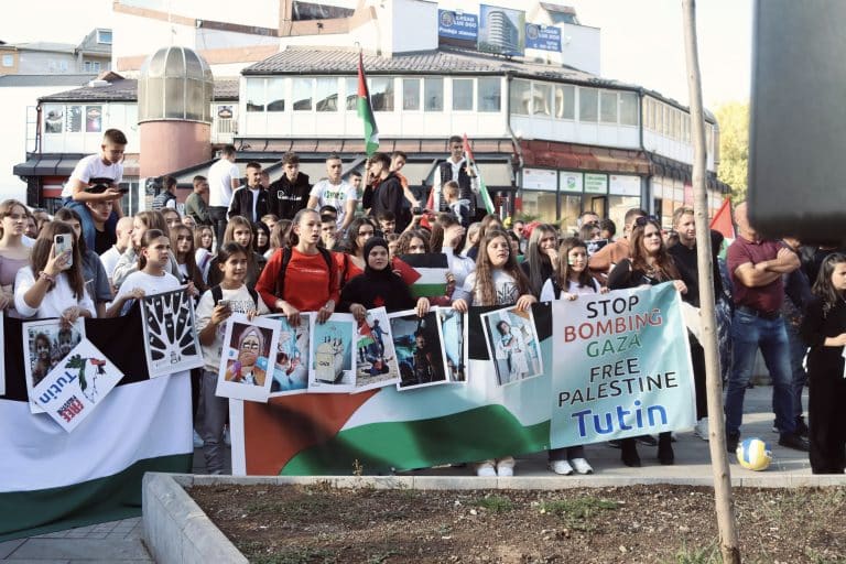 Skup podrške Palestini u Tutinu