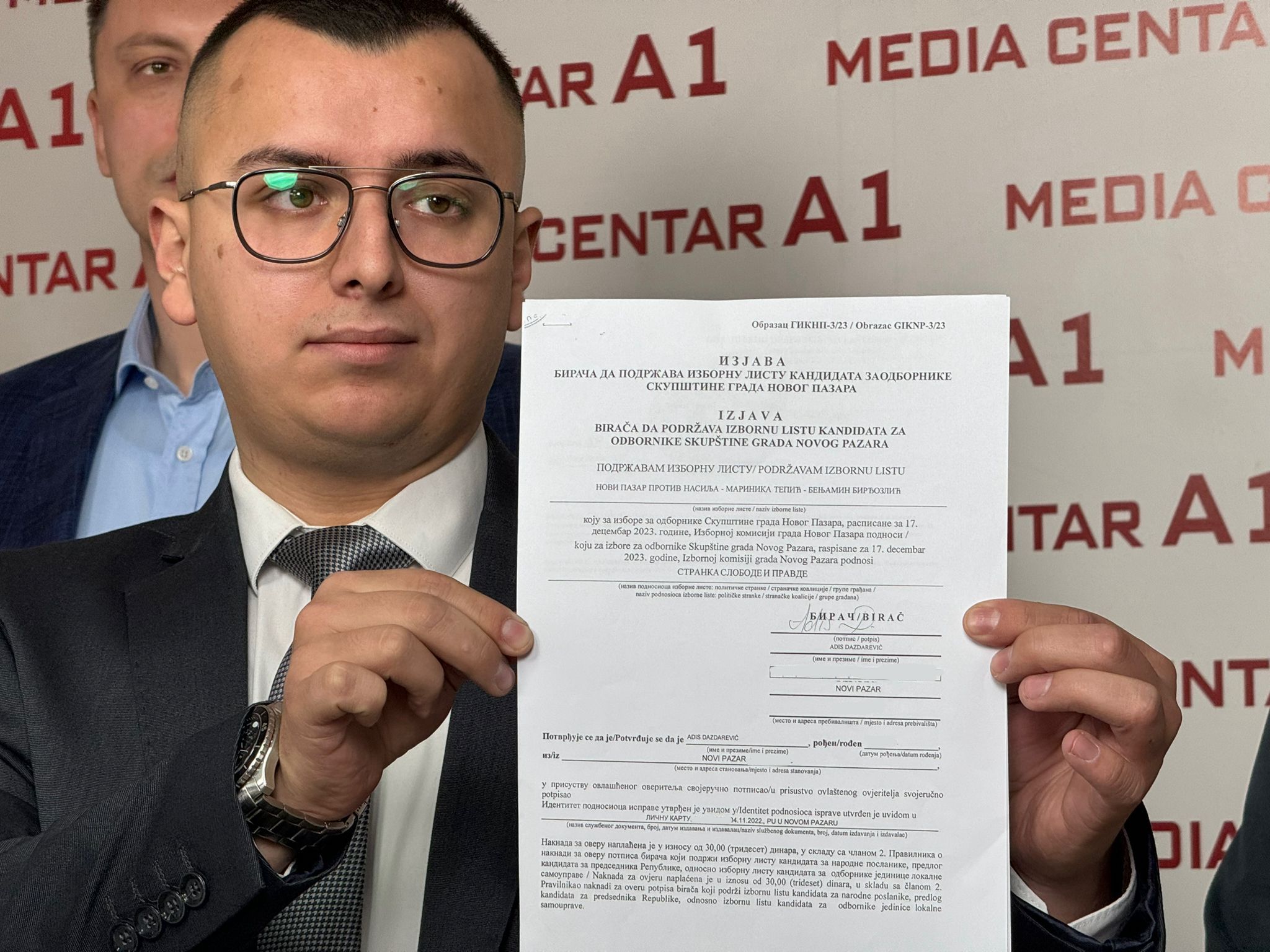 Adis Dazdarević: “Falsifikovali su moj potpis“ (VIDEO)