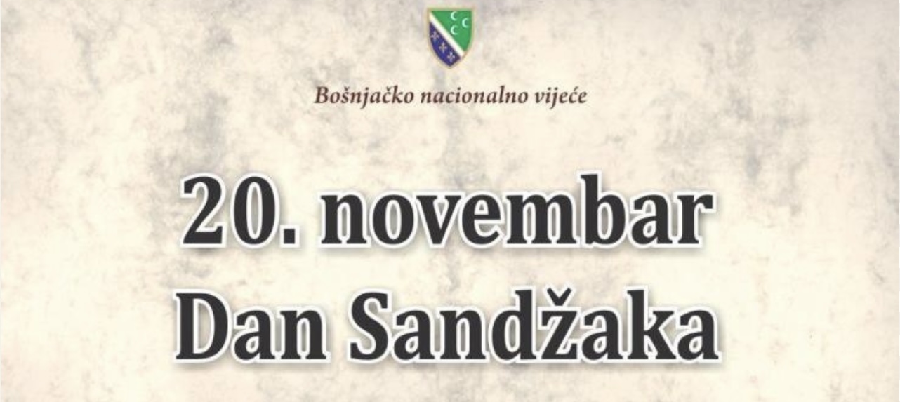 Bošnjačko nacionalno vijeće 20. novembra obeležava Dan Sadžaka