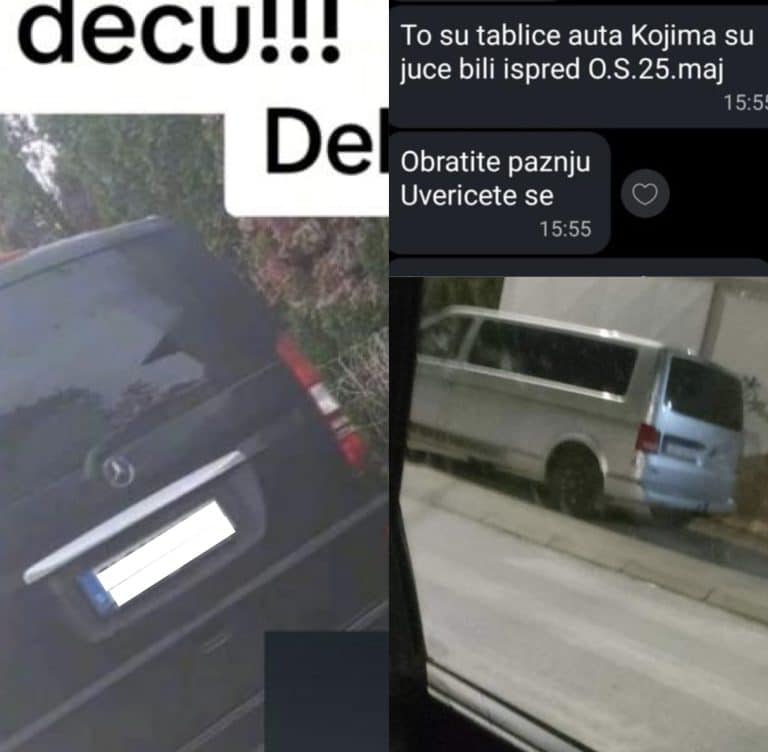 Novopazarska policija identifikovala kombi koji je povezivan sa navodnim otimanjem dece