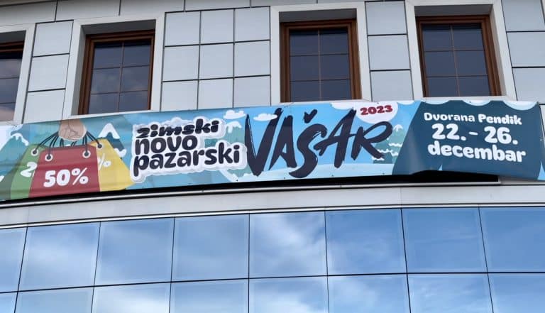 Novogodišnji vašar u Novom Pazaru trajaće do sutra