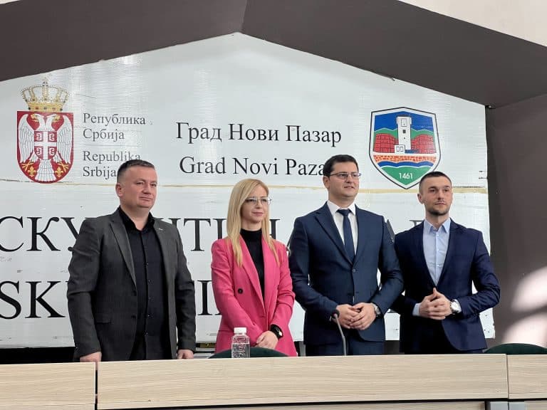 Samir Lekić i Alma Šarenkapić zvanično izabrani za funkciju predsednika i zamenicu predsednika Skupštine Grada Novog Pazara