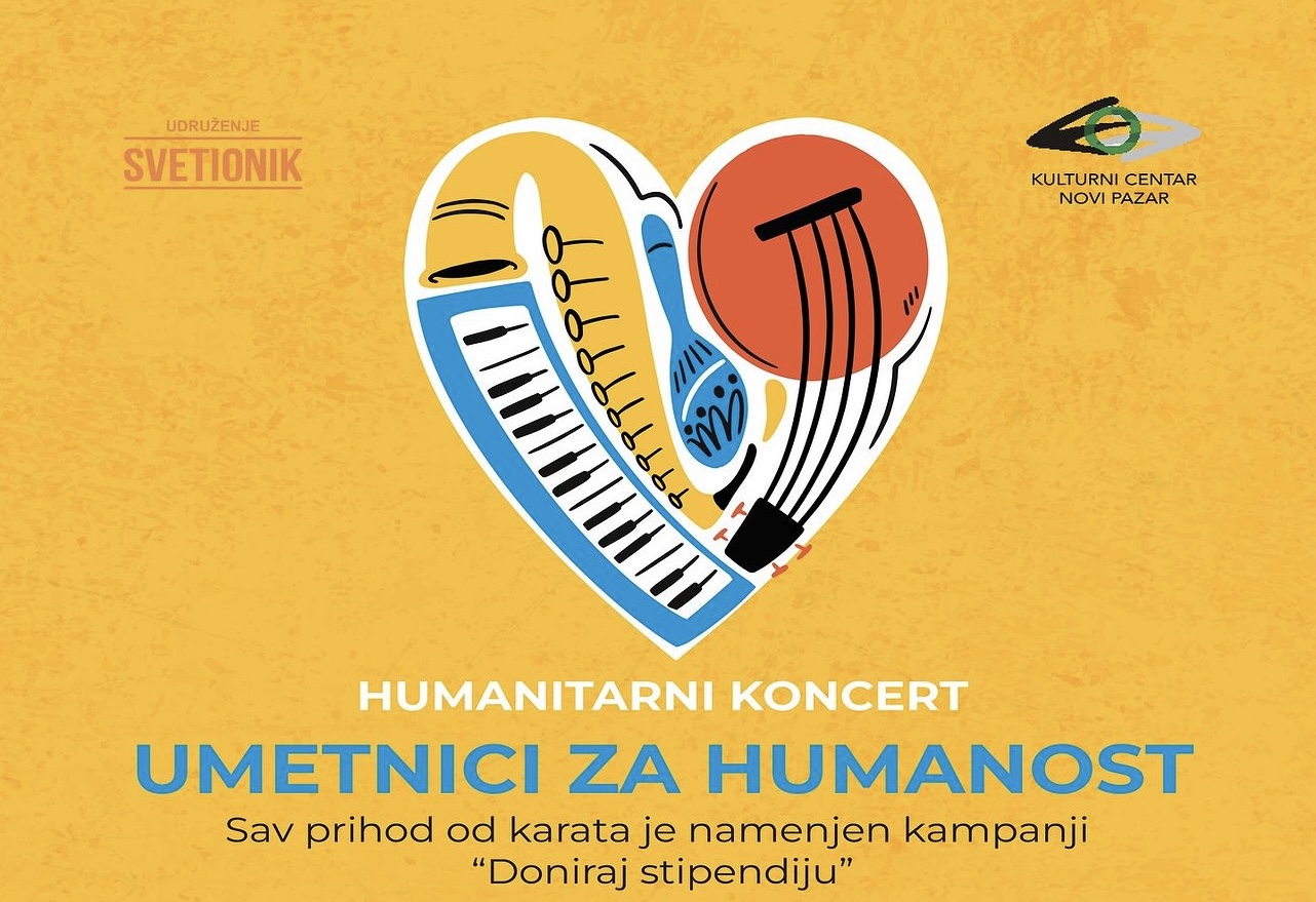 NVO SVETIONIK: Humanitarni koncert za kampanju “Doniraj Stipendiju”