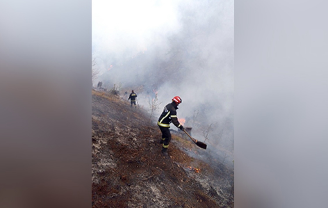 Ugašen požar na otvorenom u Tutinu, Trgovištu, Lebanu i Prijepolju