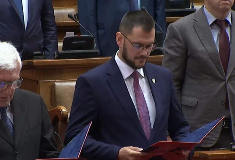 Edin Numanović preuzeo funkciju narodnog poslanika u Skupštini Republike Srbije