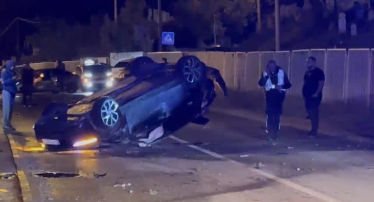 Teška saobraćajna nesreća u naselju Drum