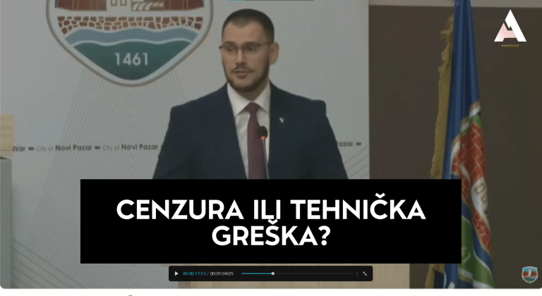 SPP optužila Skupštinu zbog cenzure tokom govora Edina Numanovića, Skupština demantuje