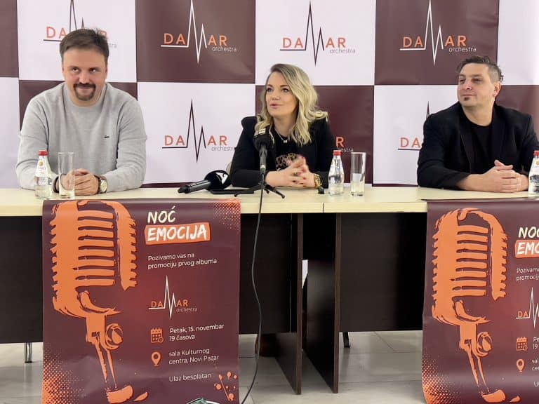 Dugo očekivani koncert muzičkog sastava Damar večeras u Kulturnom centru (VIDEO)