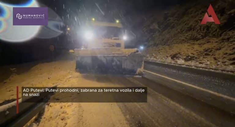 AD Put Novi Pazar: Putevi prohodni, zabrana za teretna vozila i dalje na snazi (VIDEO)