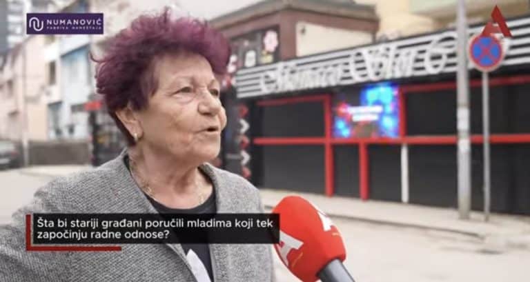 Šta bi stariji građani poručili mladima koji tek započinju radne odnose? (VIDEO)