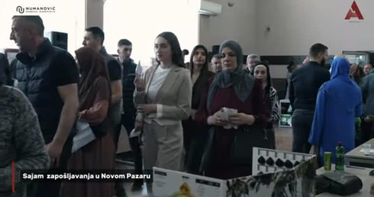 Sajam zapošljavanja u Novom Pazaru (VIDEO)