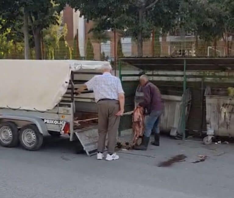 Građani poslali snimak istovara životinjskog otpada u kontejner, čekaju reakciju nadležnih (VIDEO)