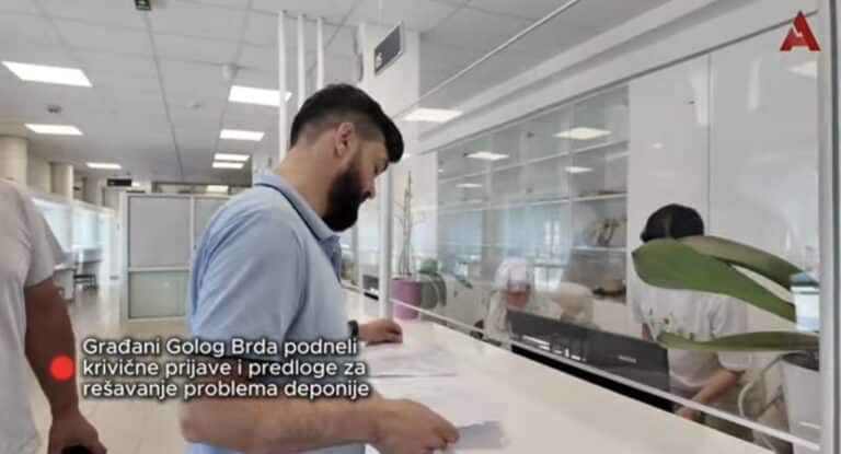Meštani Golog Brda podneli krivične prijave i predloge za rešavanje problema deponije (VIDEO)