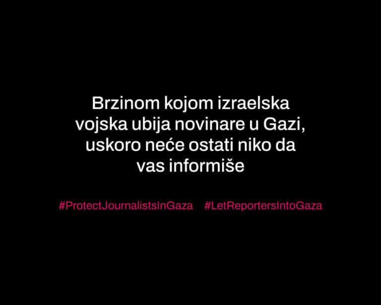 Crne naslovne strane širom sveta: Skoro 200 medija istovremeno protestuje zbog ubijanja novinara u Gazi