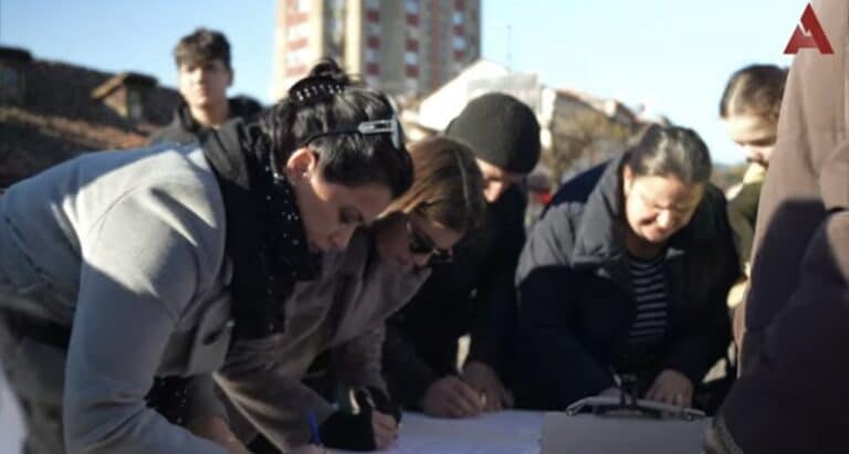 Studenti DUNP-a: Za četiri sata prikupljeno 2.000 potpisa, sutra poslednji dan akcije (VIDEO)