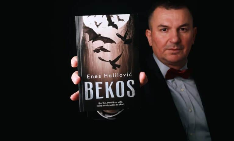 Nagrada „Živojin Pavlović“ romanu „Bekos“ Enesa Halilovića