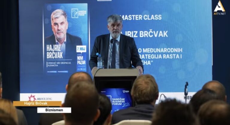 Brčvak: „U narednim mesecima dovodimo start up projekte u Novi Pazar“ (VIDEO)