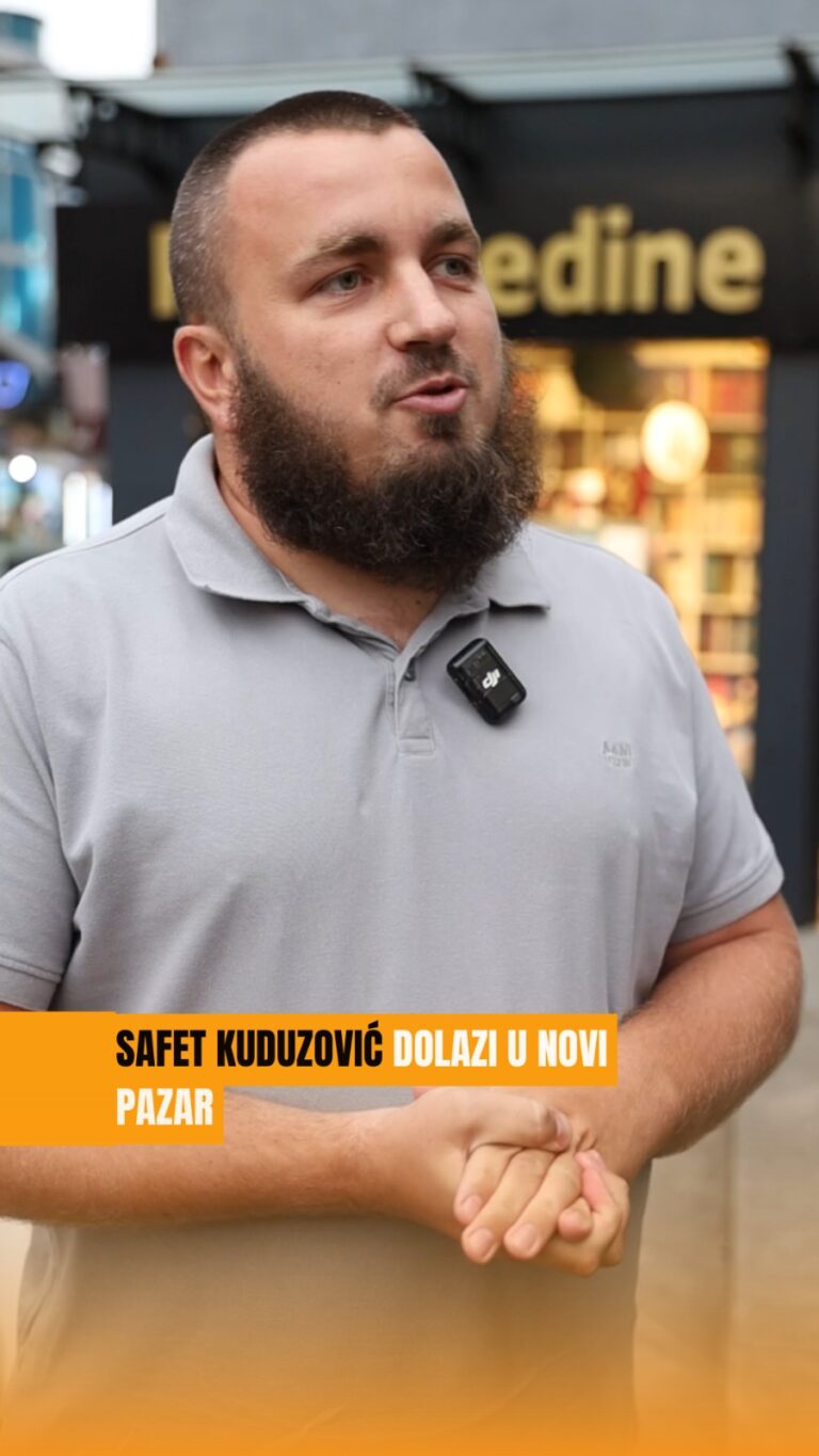 Safet Kuduzović dolazi u Novi Pazar (VIDEO)