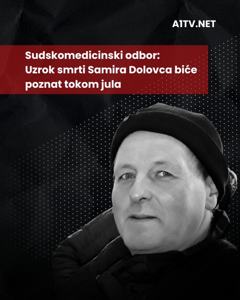 Sudskomedicinski odbor: Uzrok smrti Samira Dolovca biće poznat u julu