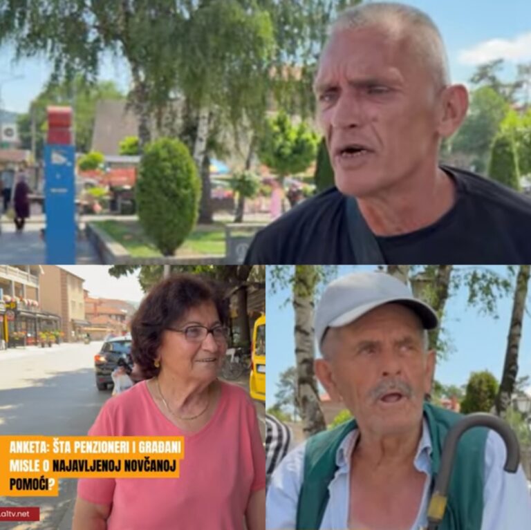 ANKETA: Šta penzioneri i građani misle o najavljenoj novčanoj pomoći? (VIDEO)