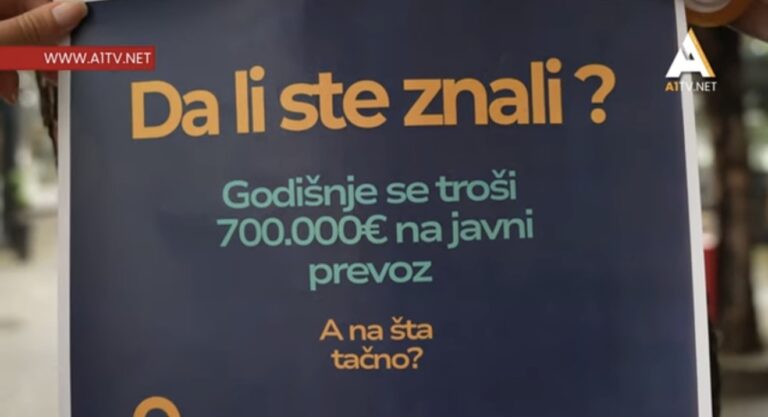 Posle priče A1 o 700.000 evra za javni prevoz pokrenut omladinski projekat „Putuj rahat“ (VIDEO)