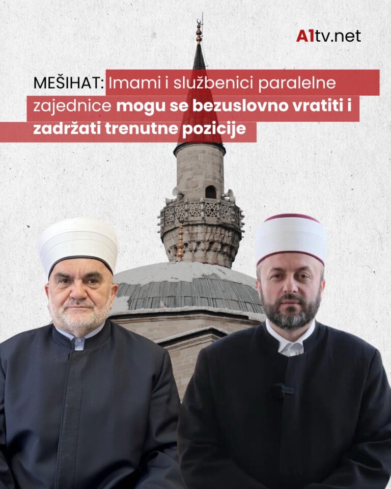 Mešihat: Imami i službenici paralelne zajednice mogu se bezuslovno vratiti i zadržati svoje funkcije