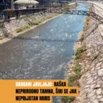 Građani javljaju: Raška neprirodno tamna, širi se jak neprijatan miris (VIDEO)