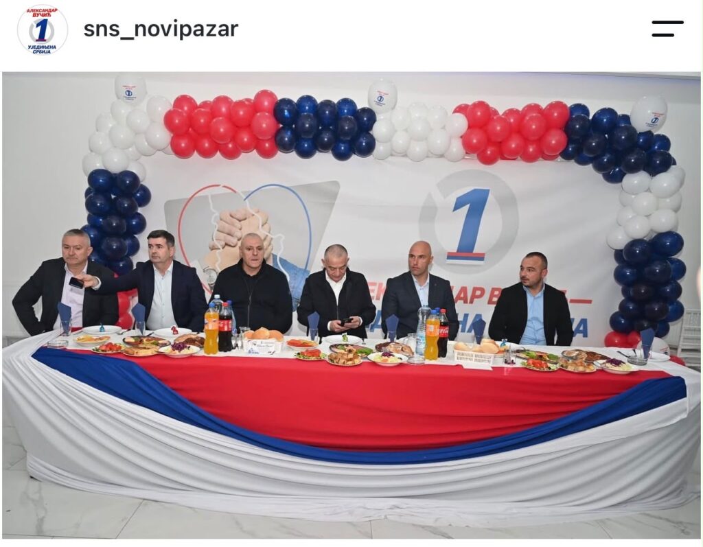 Vujić na predizbornom skupu SNS u Deževi: Stranka ga predstavila i kao ministra pravde