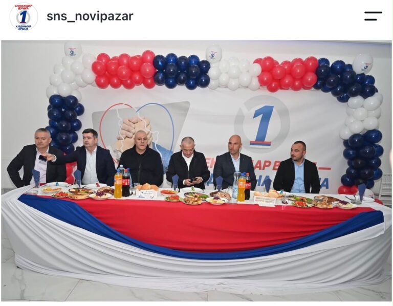 Vujić na predizbornom skupu SNS u Deževi: Stranka ga predstavila i kao ministra pravde