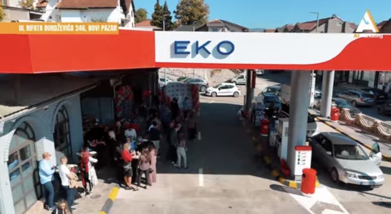 Otvorena prva EKO benzinska stanica u Novom Pazaru (VIDEO)