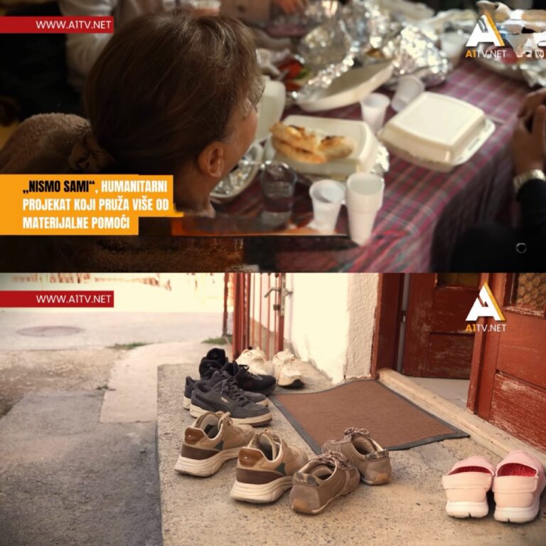 Naslov: „Nismo sami“, humanitarni projekat koji pruža više od materijalne pomoći (VIDEO)