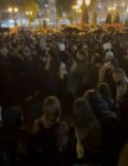 Novopazarci proslavljaju pobedu Studetske liste (VIDEO