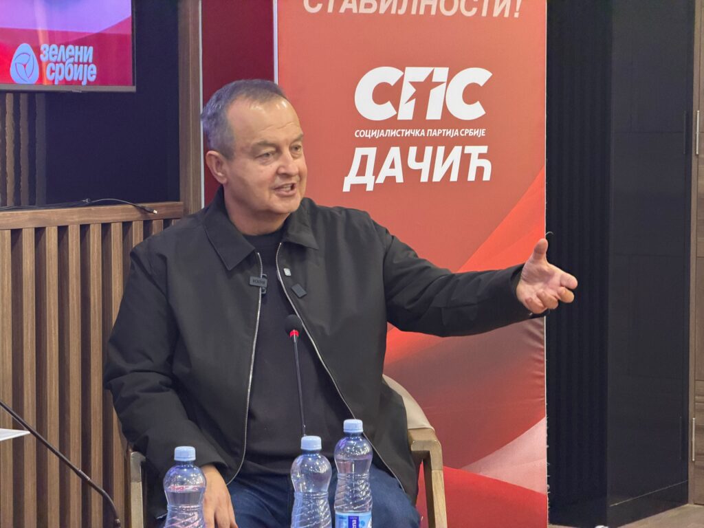 Dačić u Novom Pazaru: „Mi smo za stvaranje, za nadogradnju, za čuvanje temelja države“ (VIDEO)