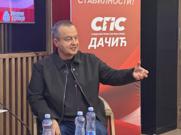 Dačić u Novom Pazaru: „Mi smo za stvaranje, za nadogradnju, za čuvanje temelja države“ (VIDEO)
